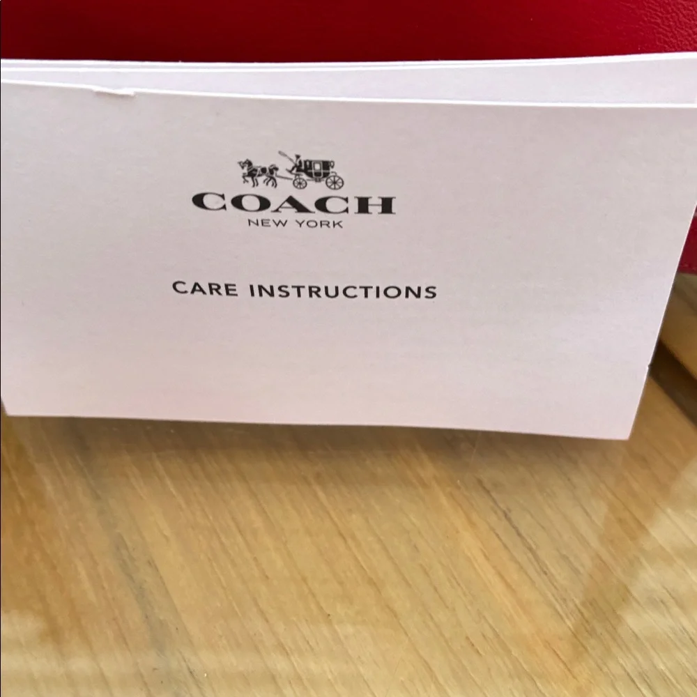 Coach Vibrant Red Crossbody Bag - Picture 4 of 11